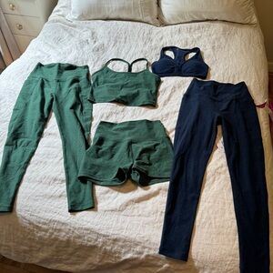 Beyond Yoga 5 Piece Set! Spacedye Collection Pockets